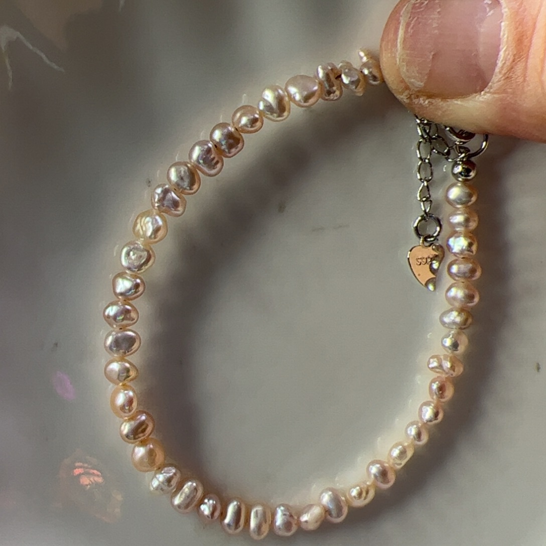 手绳淡水珍珠合金475