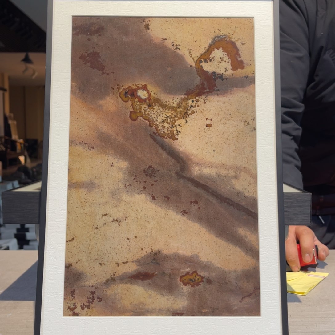 彩石23/37 三峡清江画面石