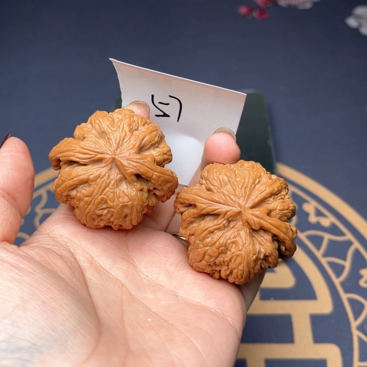 文玩核桃把件42大粗筋