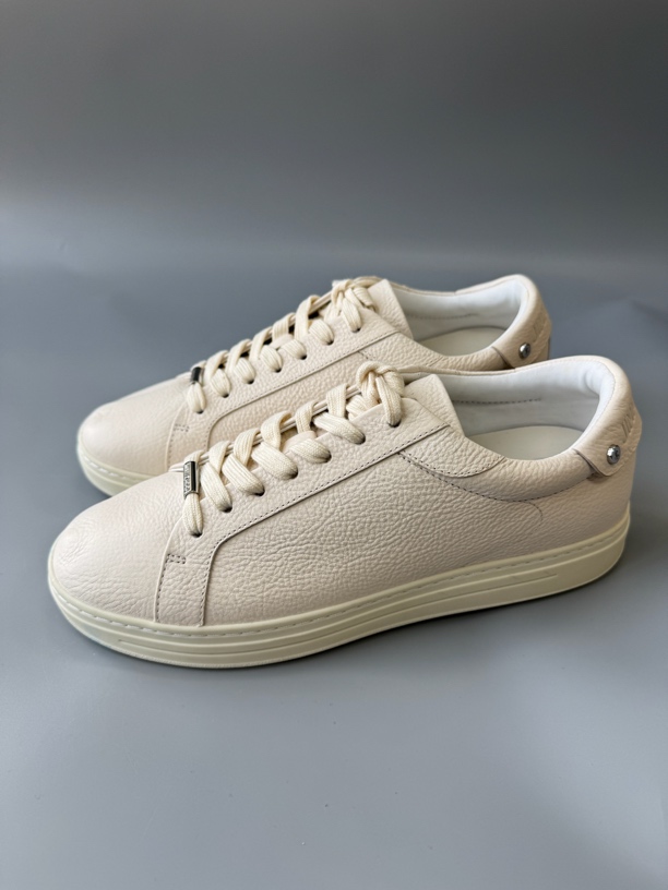 JIMMY CHOO/吉米周J008 全皮休闲板鞋系带舒适板鞋