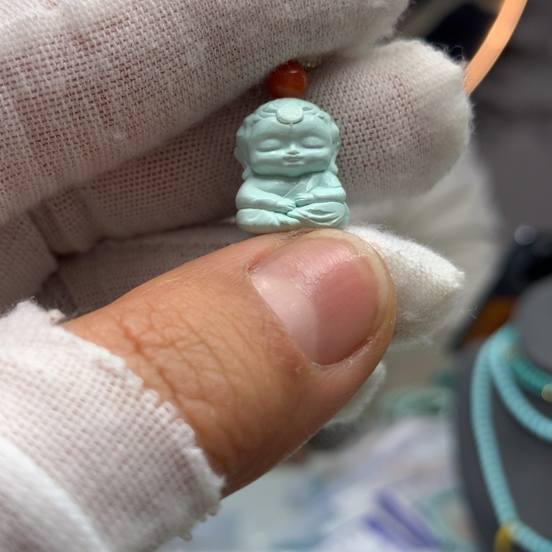 绿松石挂件未镶嵌