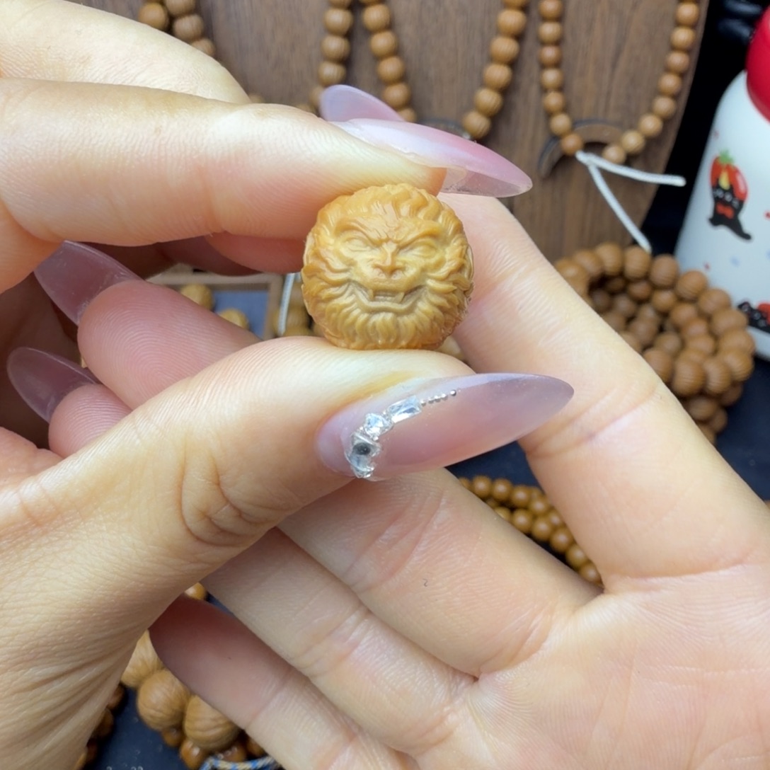 手串猴头核桃全品雕刻单颗现挑现选