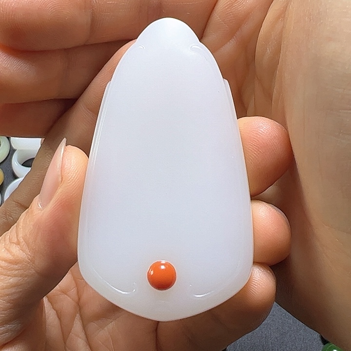 和田玉挂件未镶嵌