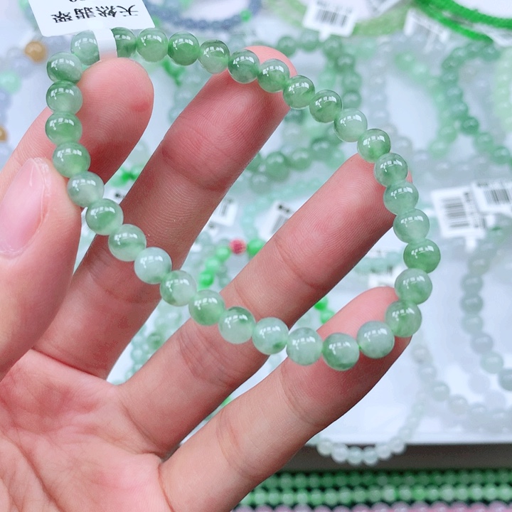 未镶嵌手链翡翠翡翠