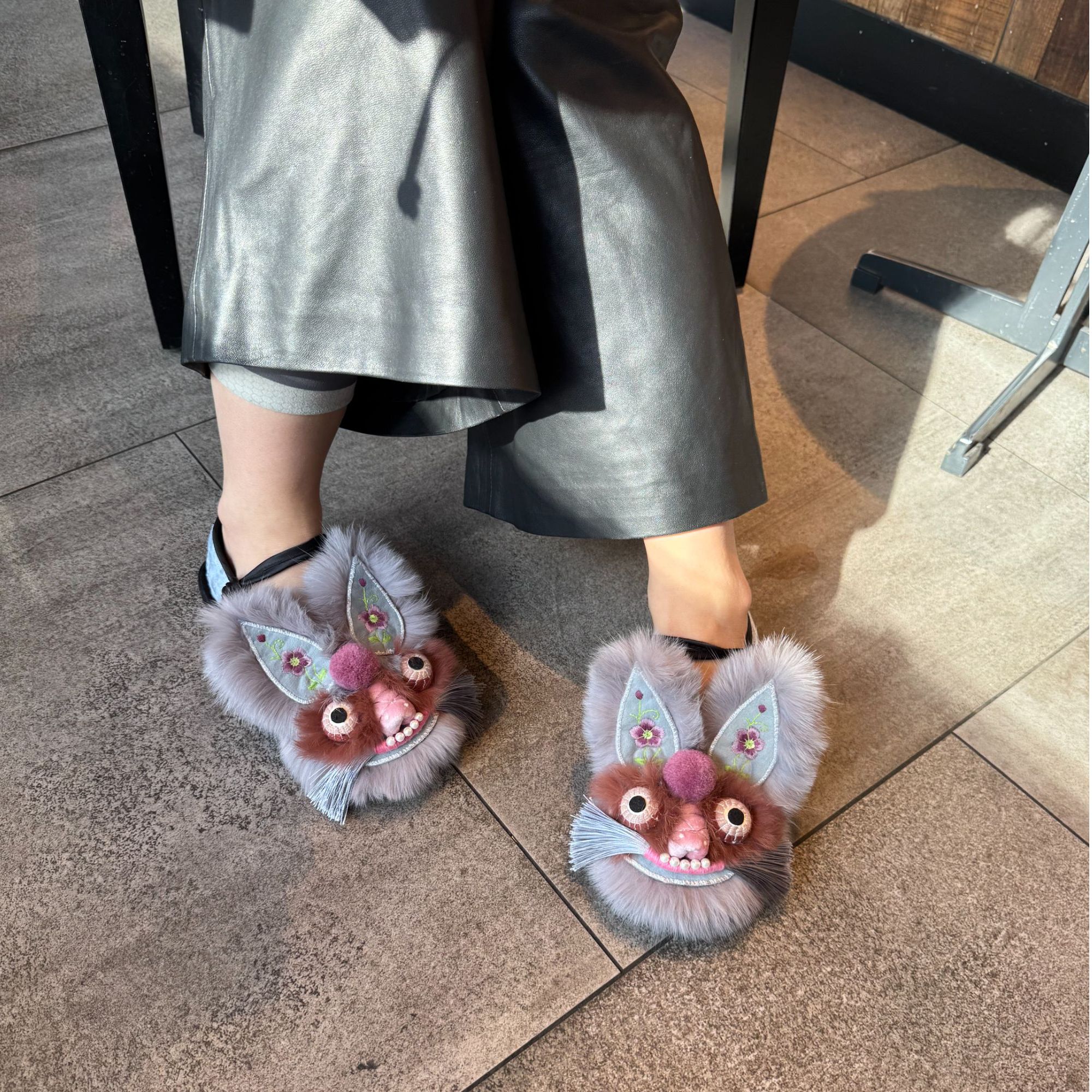 【特价小灰兔】·花田家·原创手工千层底虎头鞋