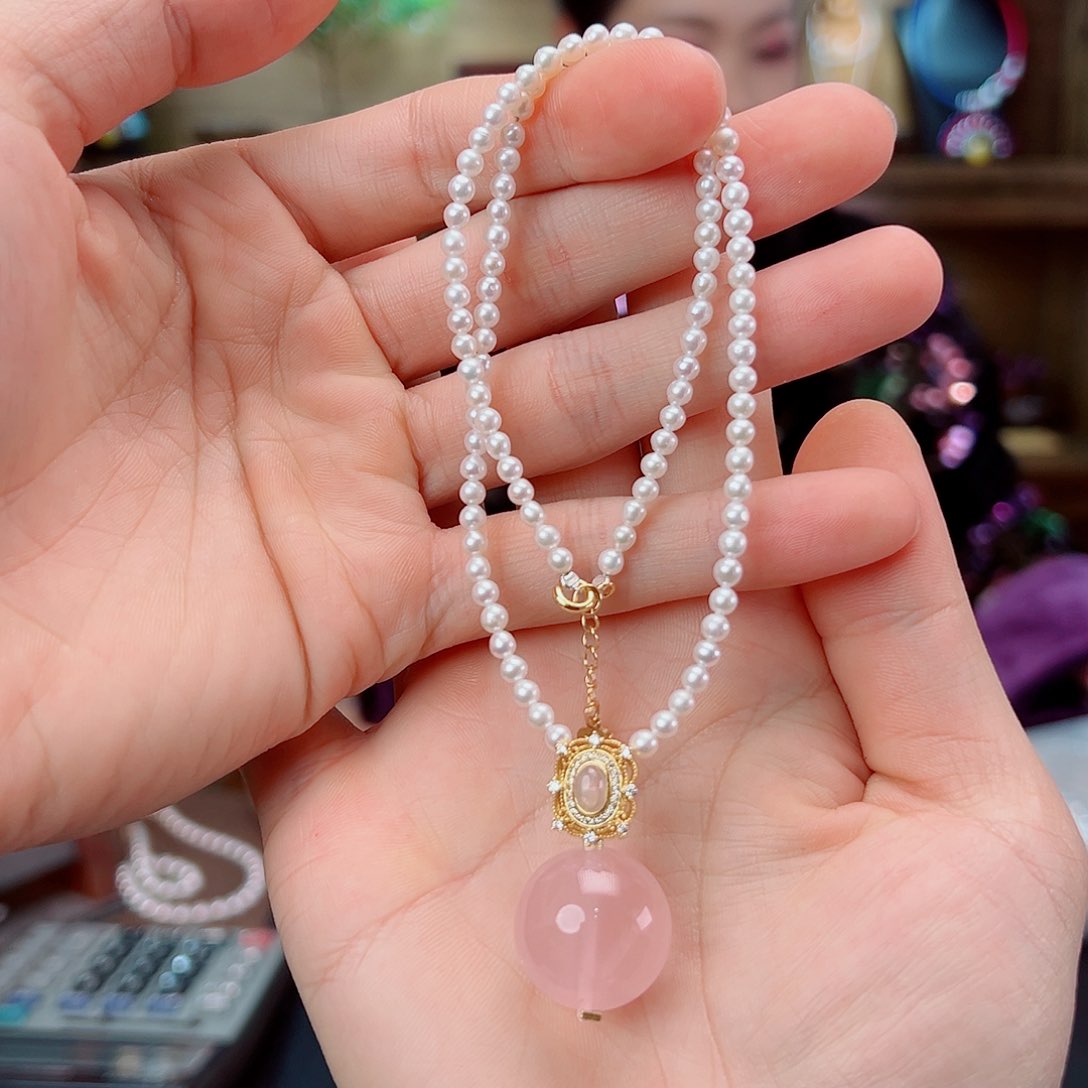 淡水珍珠颈饰未镶嵌