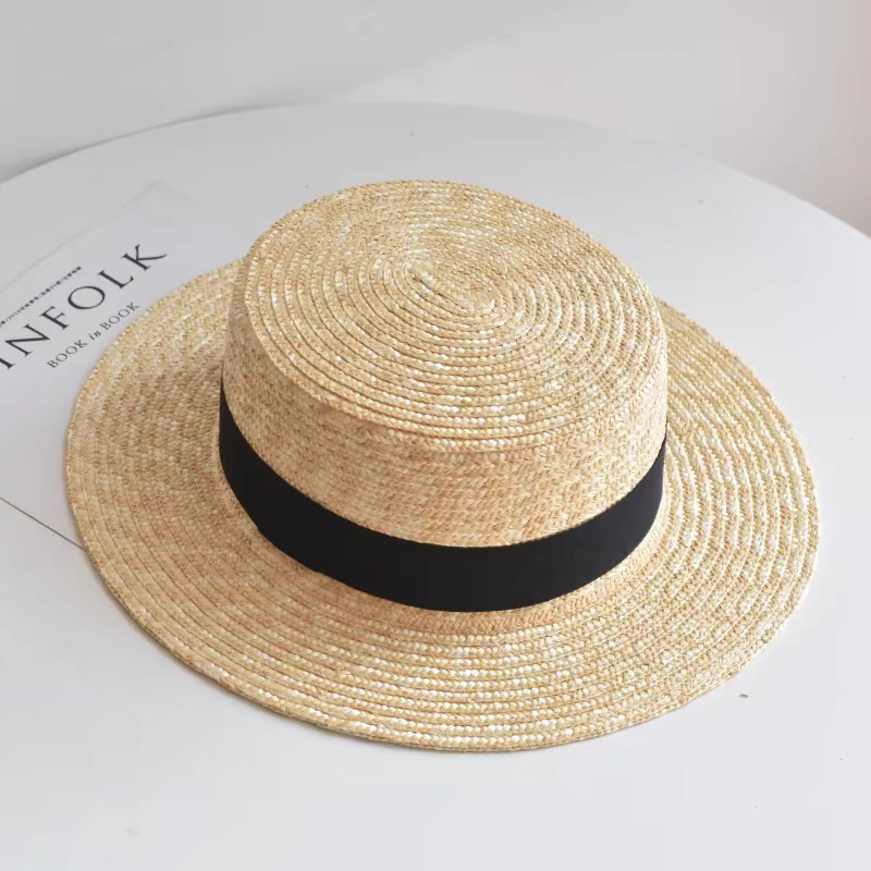 春夏休闲风宽檐女草帽潮流帽子女男士太阳帽夏季户外