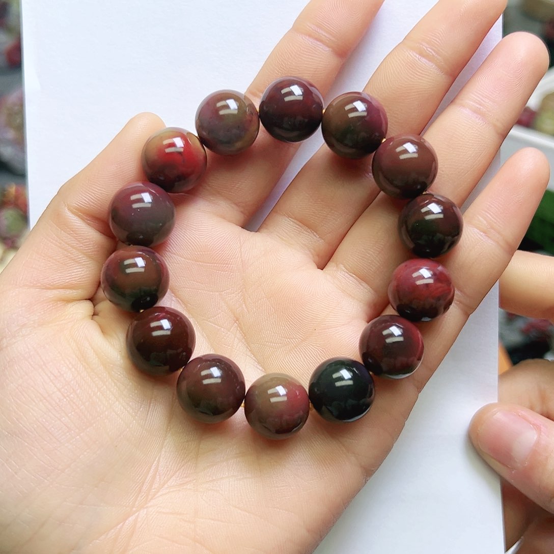 玛瑙/玉髓手链未镶嵌阿*。