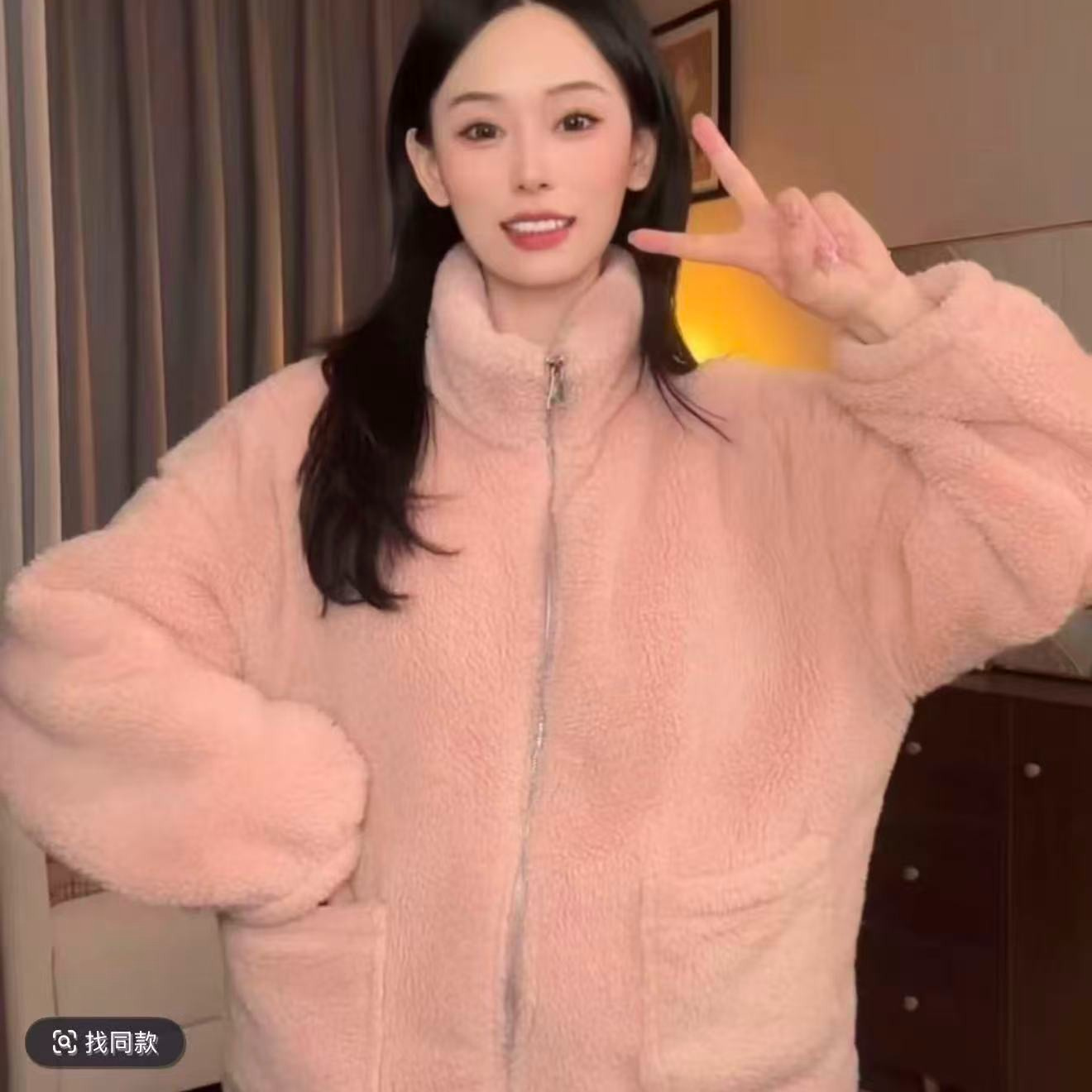 【高品质加绒加厚】情侣秋冬立领保暖宽松拉链家居服套装可外穿套装