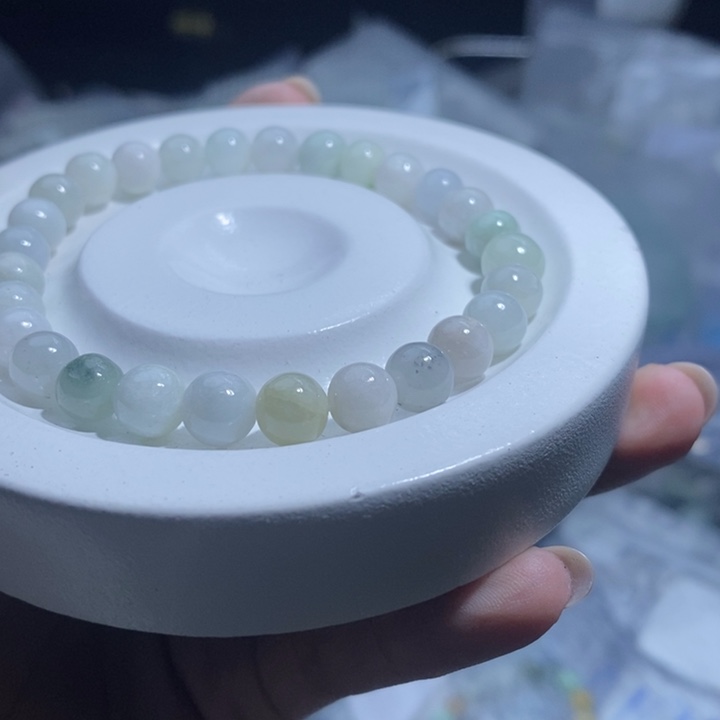 未镶嵌手串翡翠天然缅甸A货翡翠