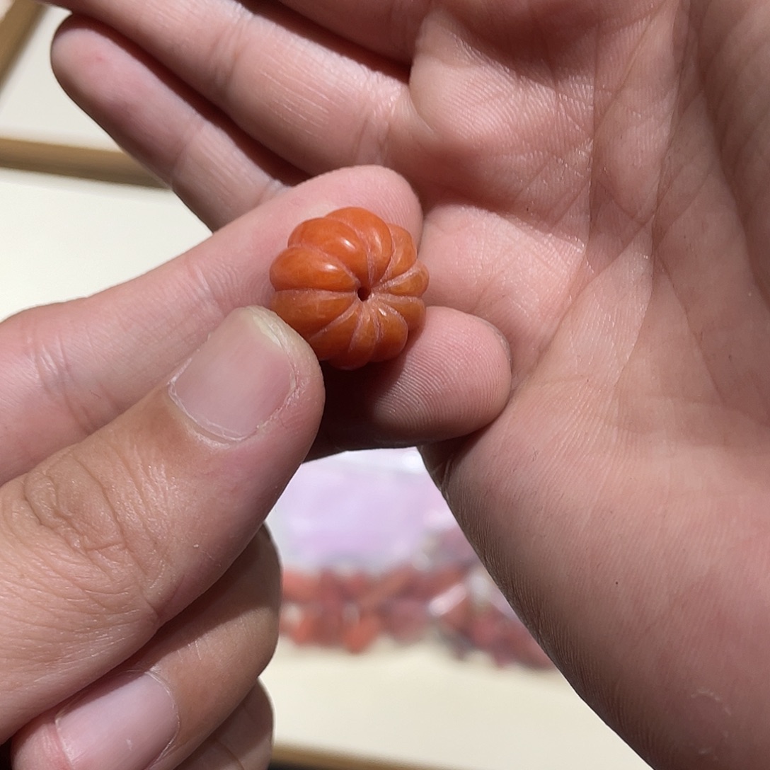 南红玛瑙未镶嵌颈饰保山老场