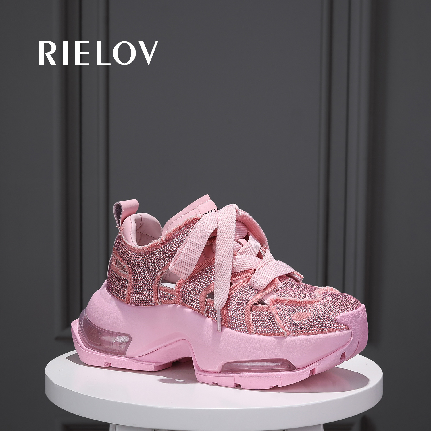 臻选●增高7cm时尚潮流百搭女士休闲鞋25190