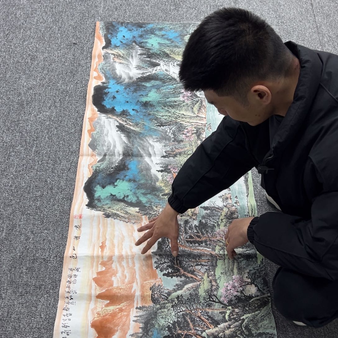 国画纯手绘字画宣纸