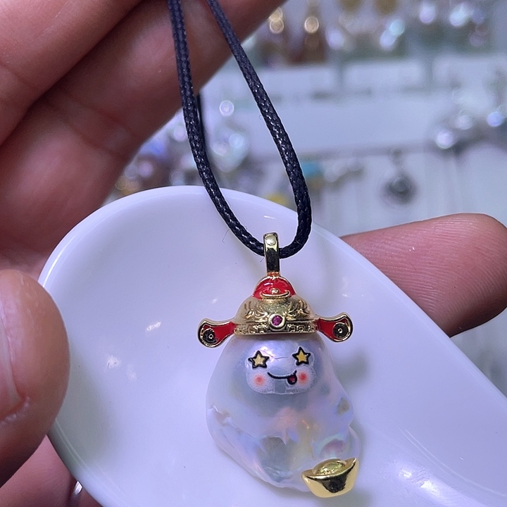 淡水珍珠未镶嵌颈饰18