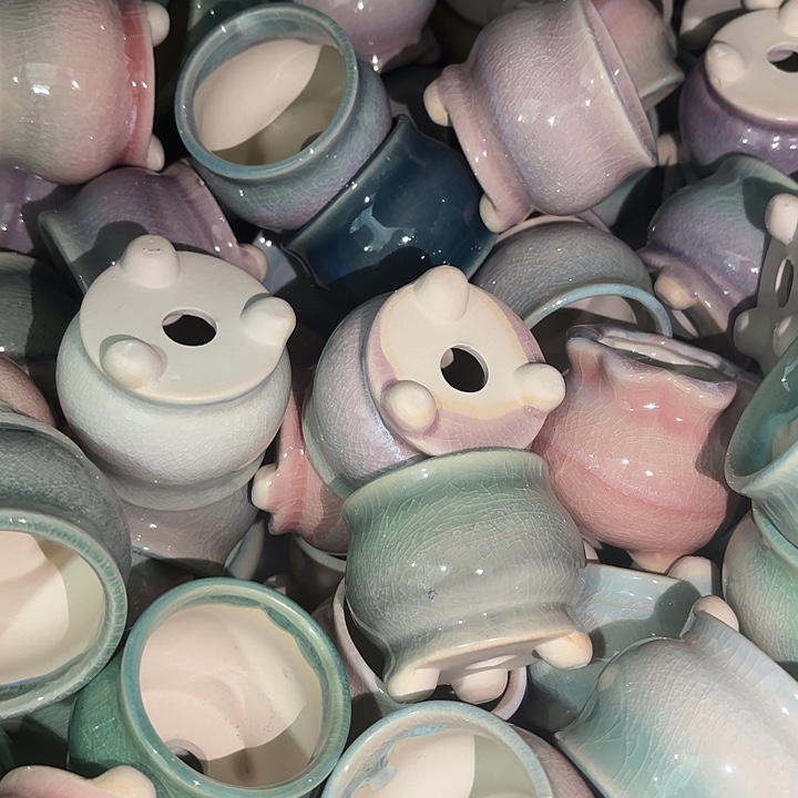 红陶量货｜口高深浅搭配发6