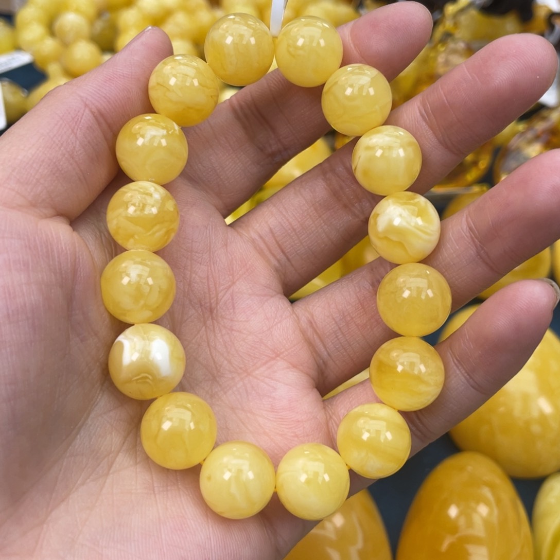 琥珀裸石未镶嵌琥珀蜜蜡w 21