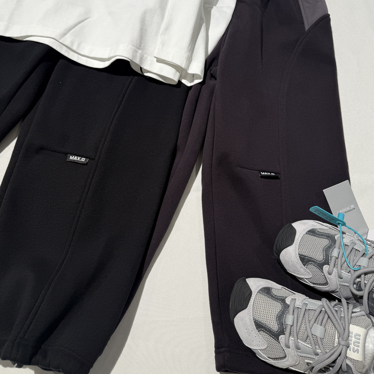 星玺。 65001童装加绒常规款宽松型拼接免烫休闲裤口袋透气