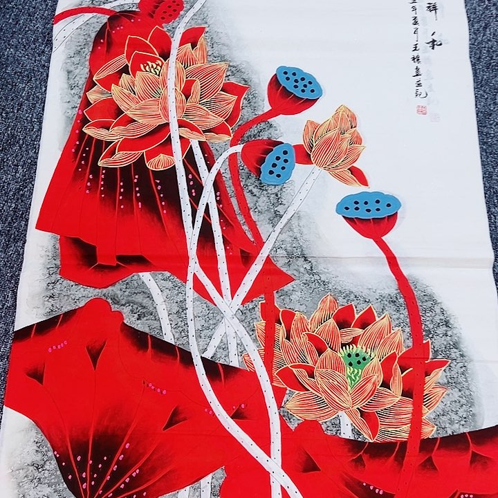 手绘作品全场甩货现场