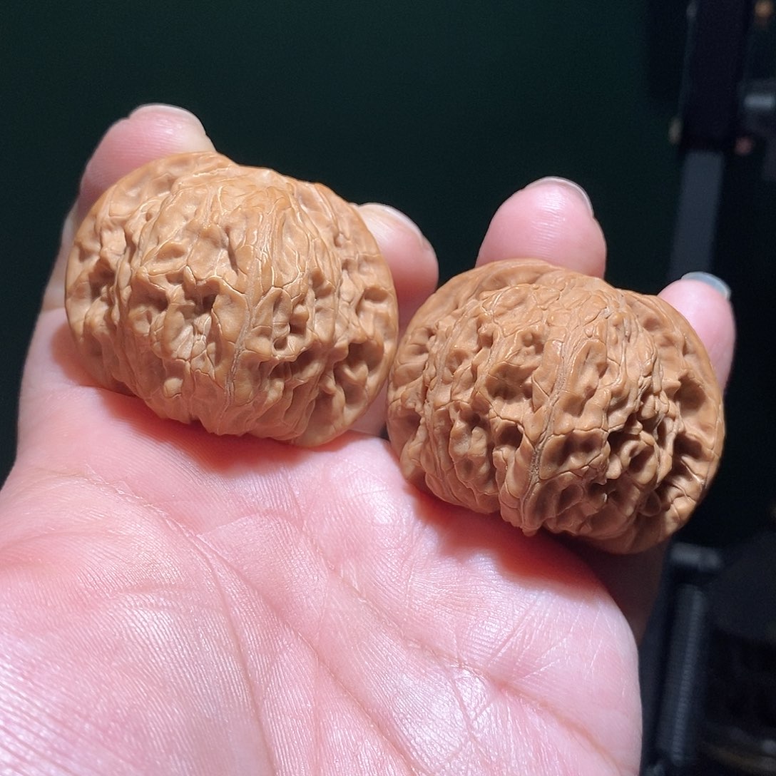 把件文玩核桃45磨盘全品