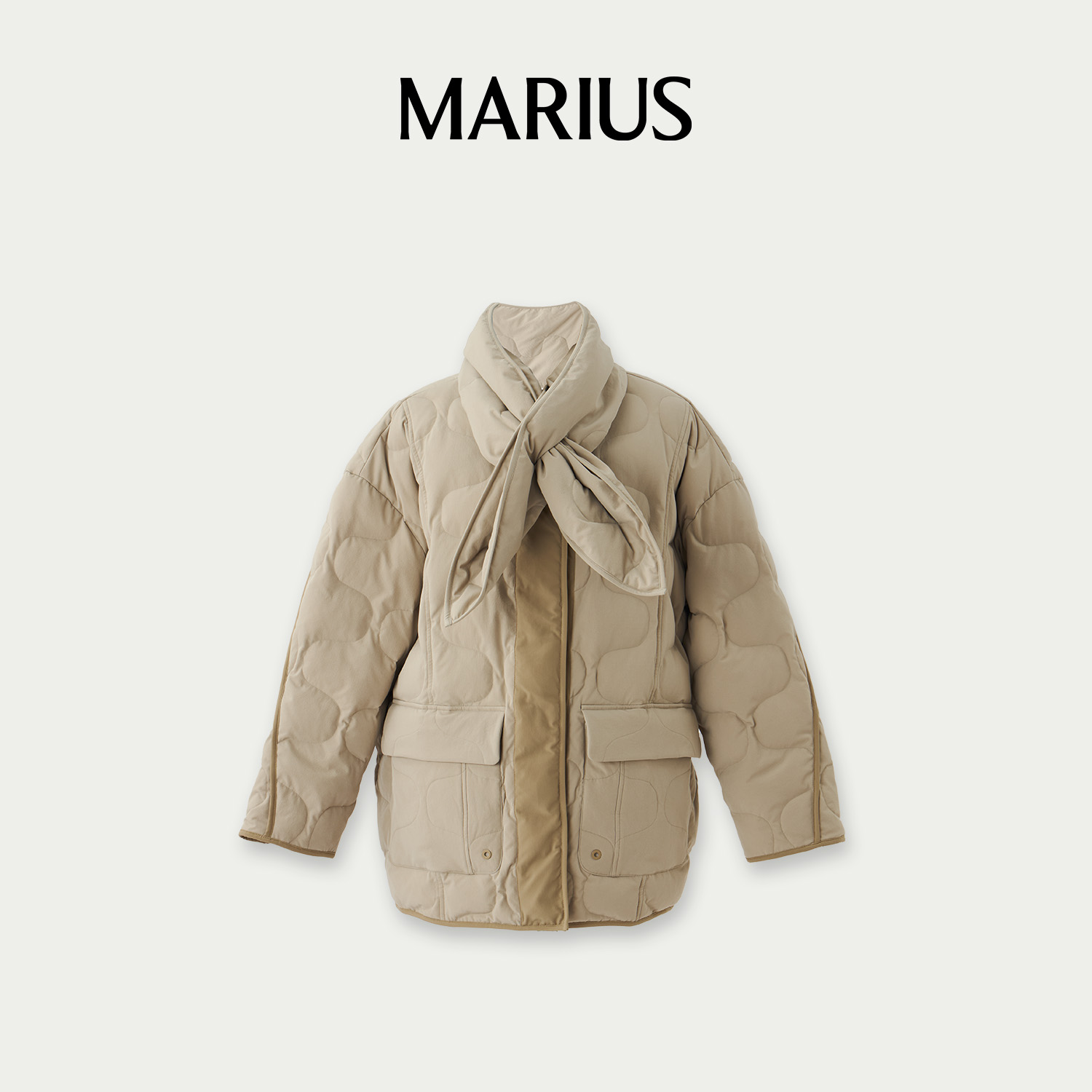 MARIUS-M-’树袋熊‘经典宽松一手长保暖外套