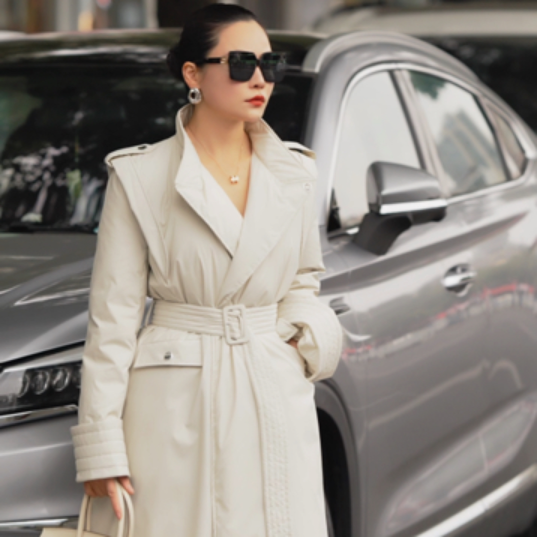 【U are U 国际】26YEARSOLD原创设计师显瘦气质秋冬款风衣外套