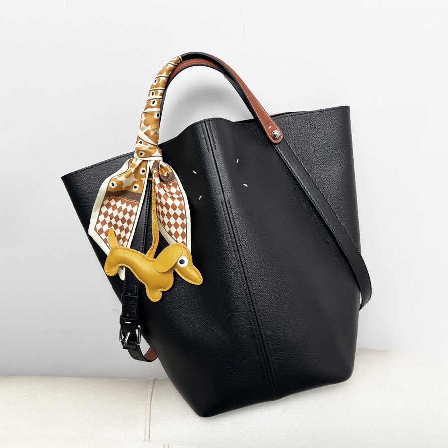 画颜25ss托特包真皮大容量菜篮子牛皮单肩手提包腋下水桶包