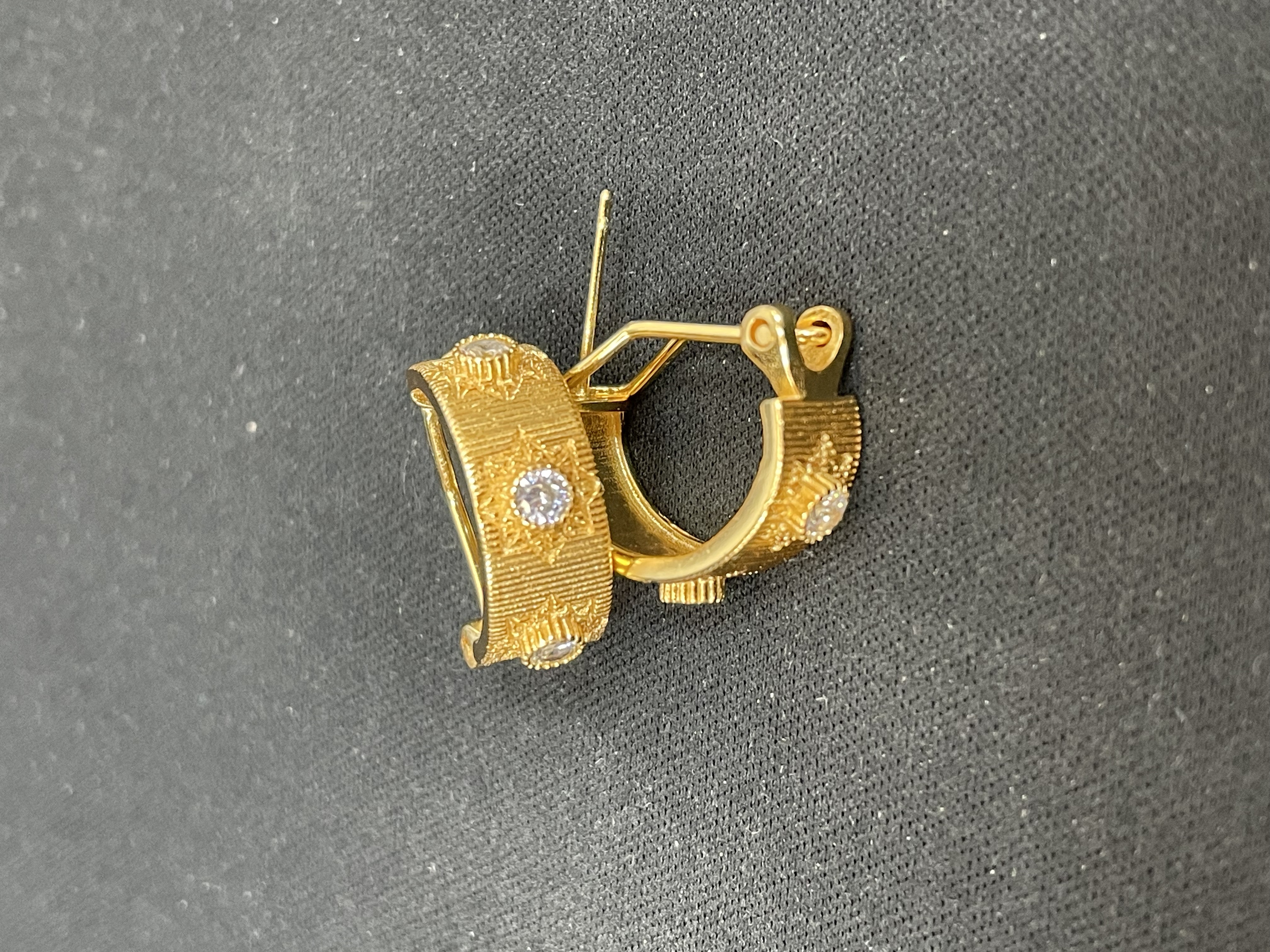 钛钢锆石手链 拉丝金星耳扣（多样性一件发货）