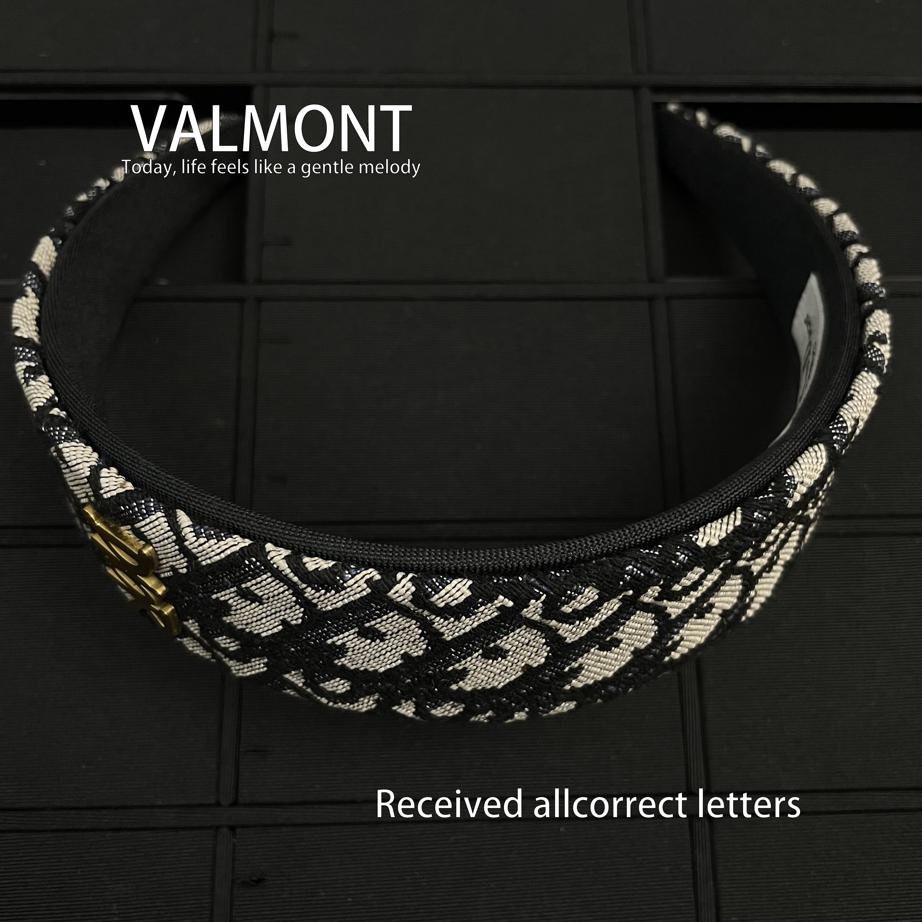 【301】VALMONT高级感发箍女高颅顶显脸小ins风网红头饰时尚高级感