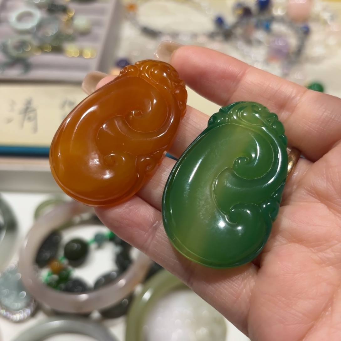 玛瑙/玉髓未镶嵌颈饰打包