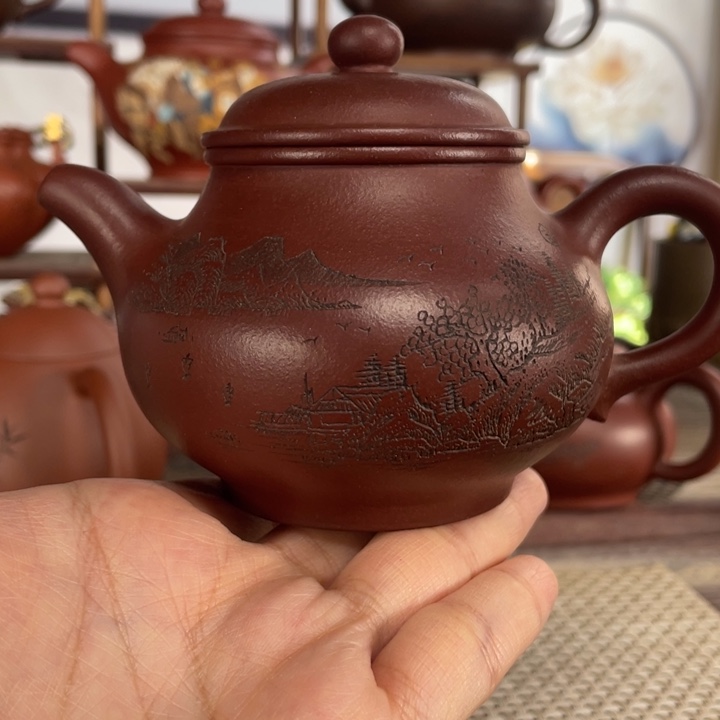 茶壶紫砂宜兴原矿陶瓷艺术