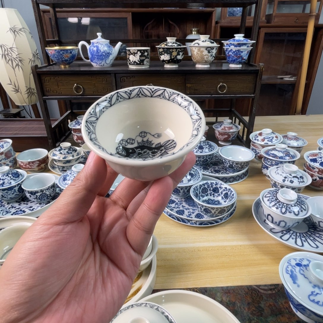 景德镇手工手绘茶具