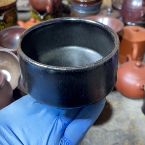 茶盏建阳建盏全品竹节