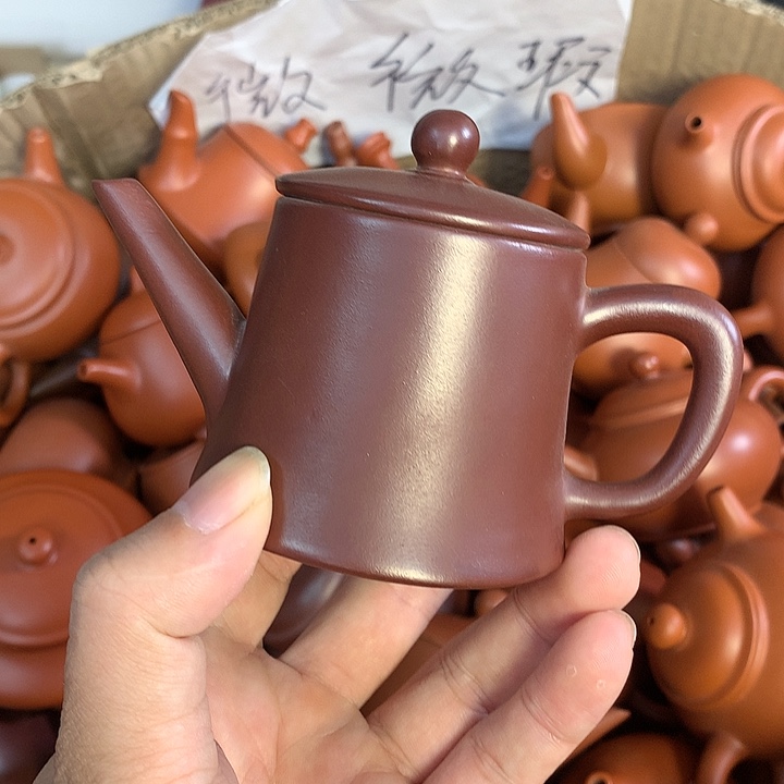  原矿朱泥茶壶茶具家用120