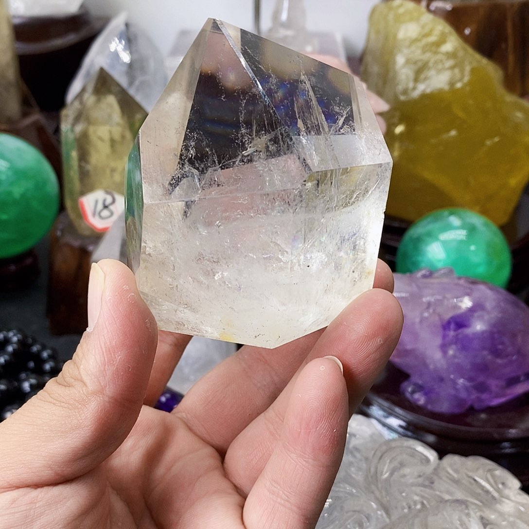 珠宝半成品紫晶未镶嵌