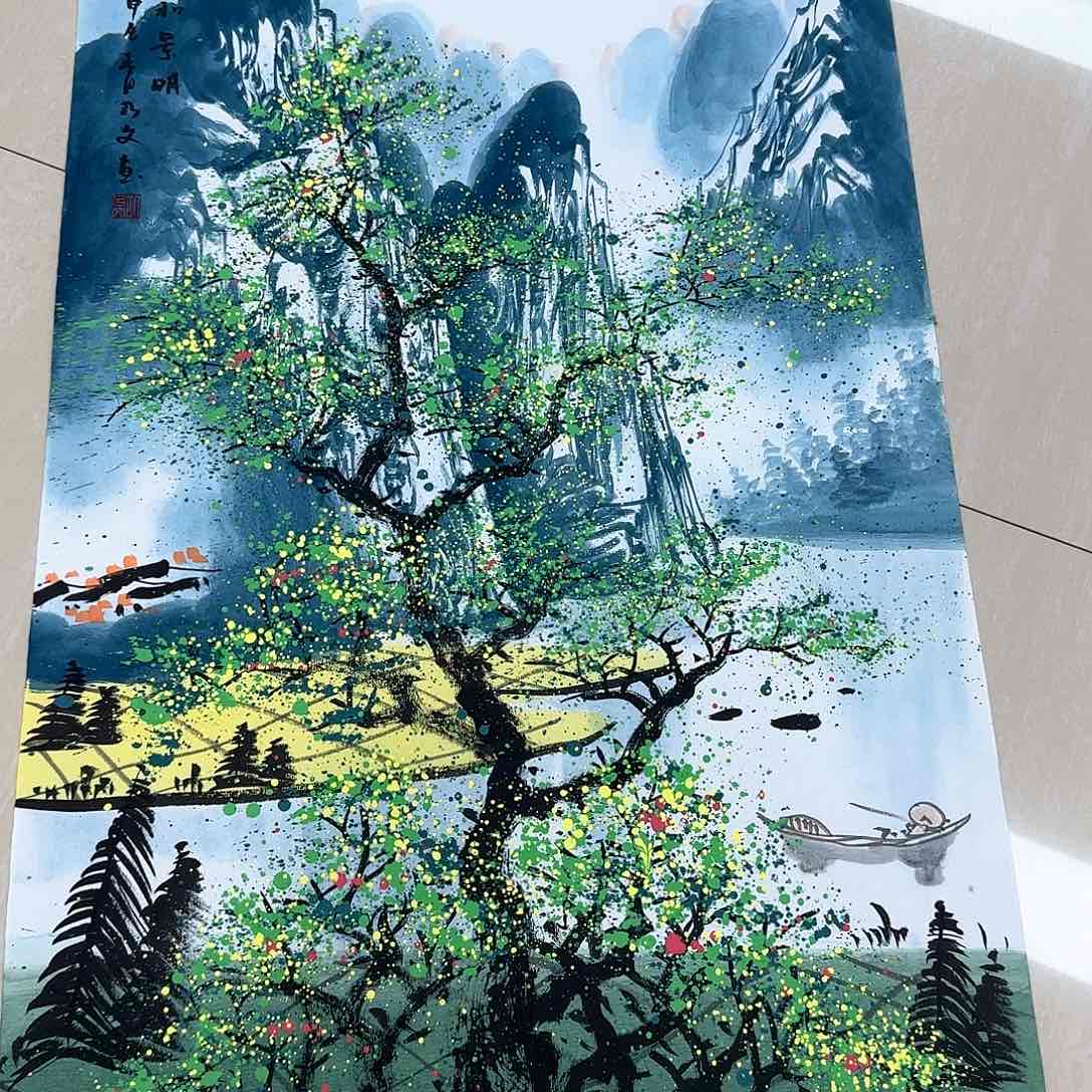 国画国画作品集一个h