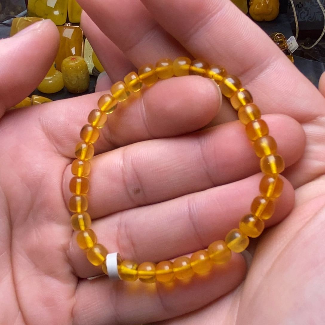 琥珀未镶嵌裸石蜜蜡