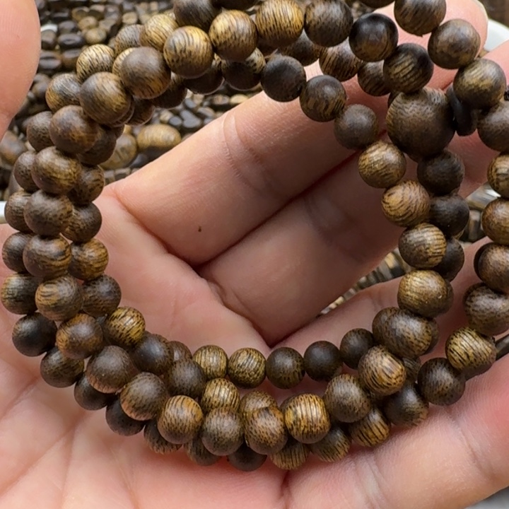手串沉香乌身手串12克加