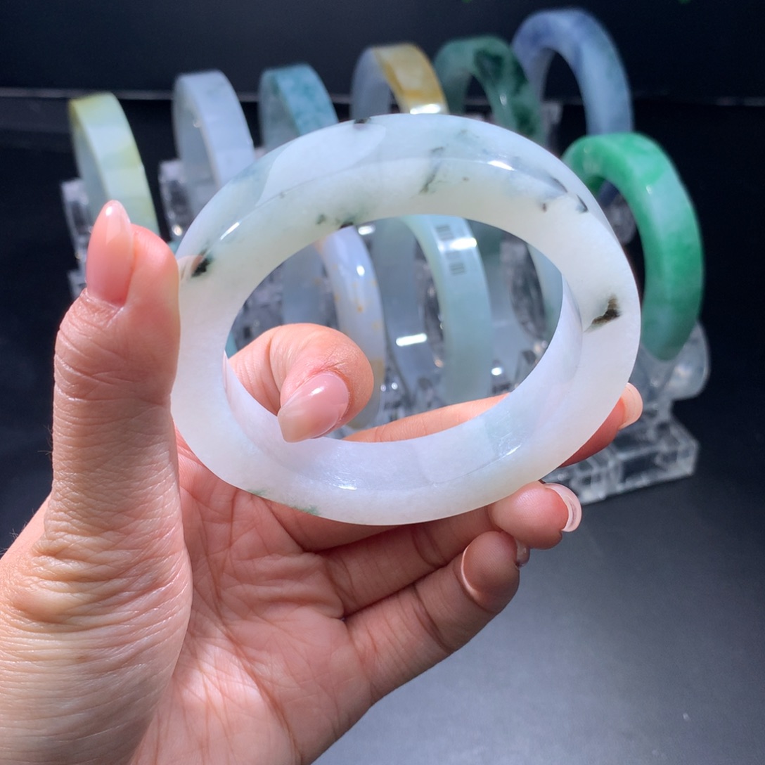 定制翡翠翡翠手镯未镶嵌