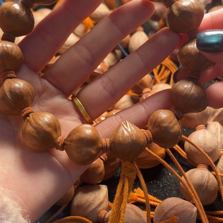 橄榄核手串/手链蜜桃十三颗