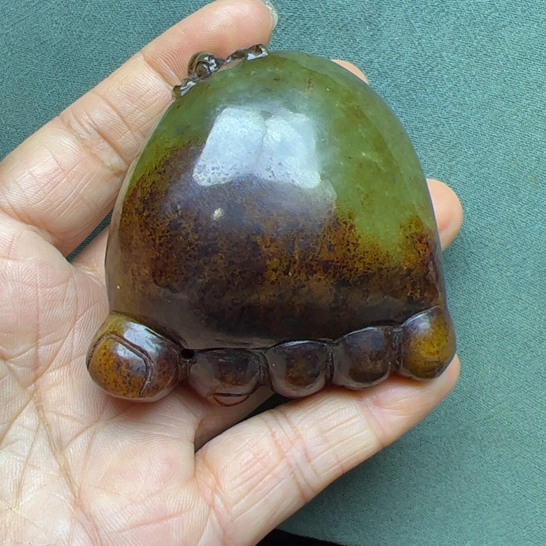 和田玉把件未镶嵌程*辉