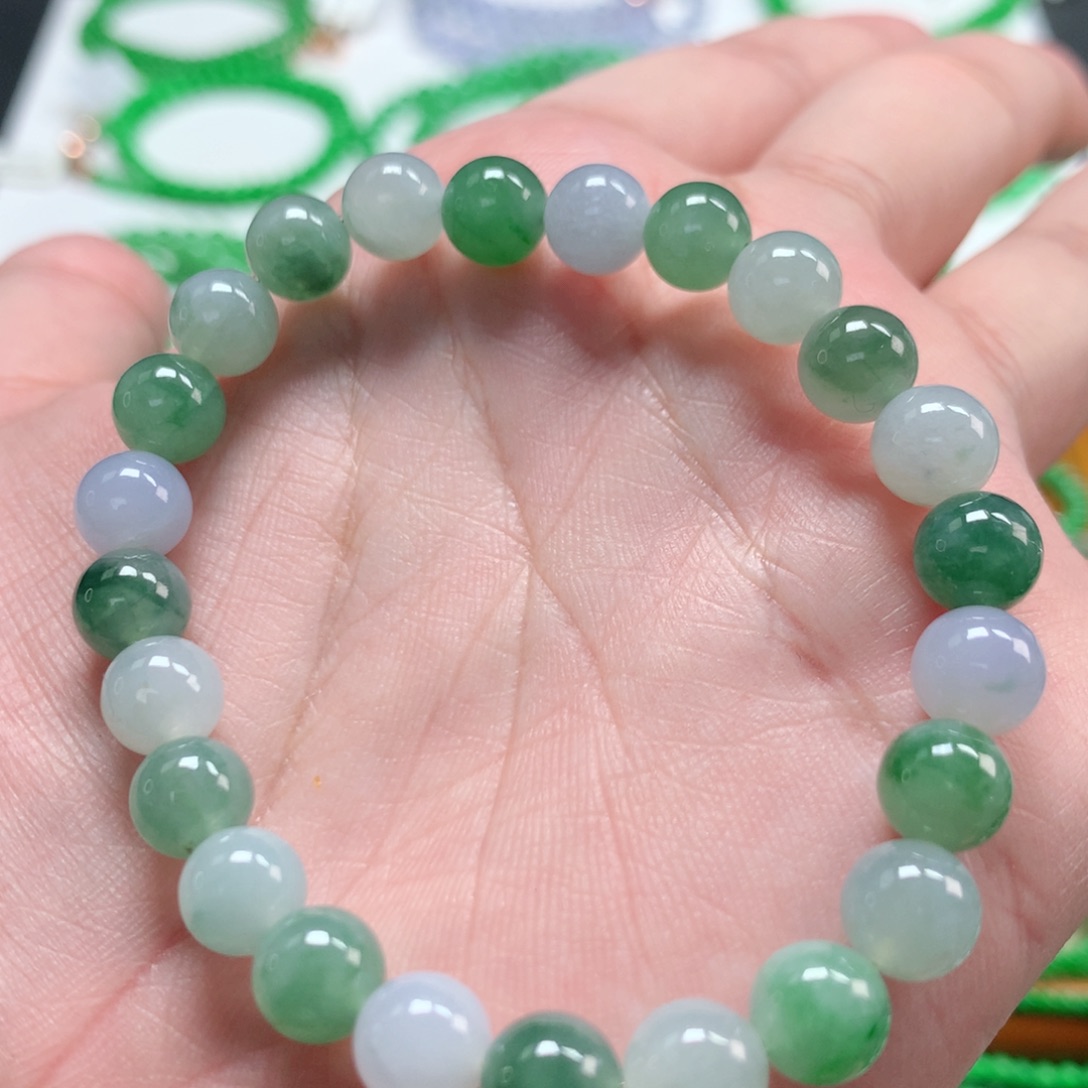 翡翠未镶嵌手链翡翠