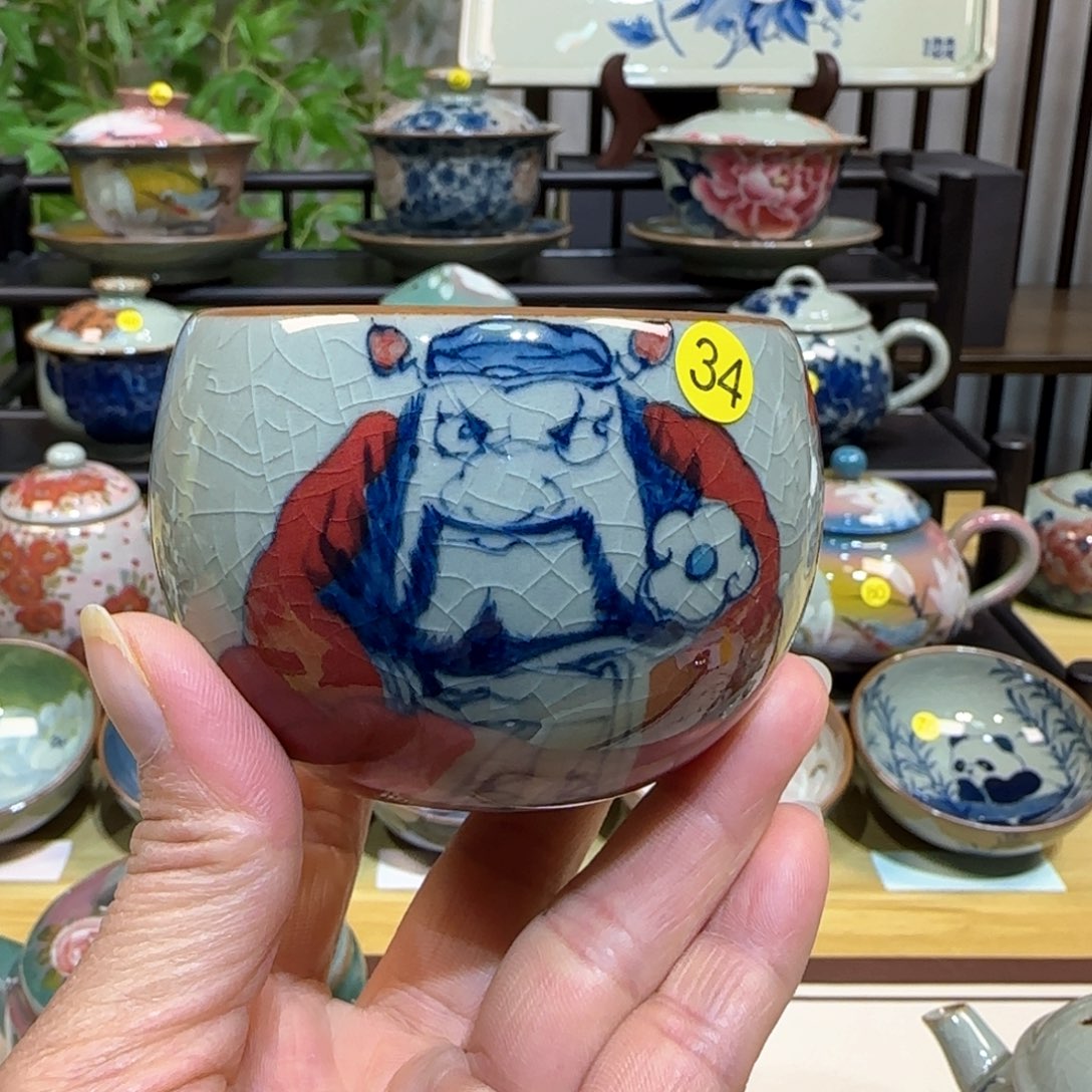 景德镇陶瓷手绘茶具