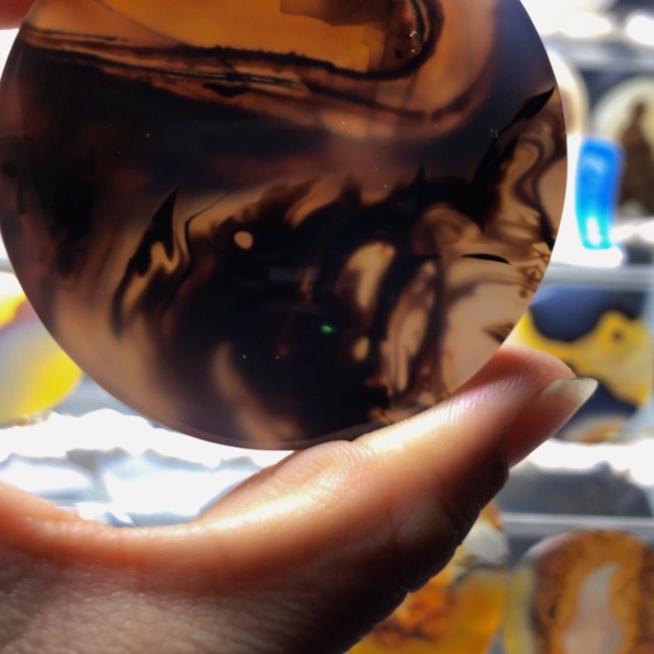 合金玛瑙/玉髓珠宝奇石103