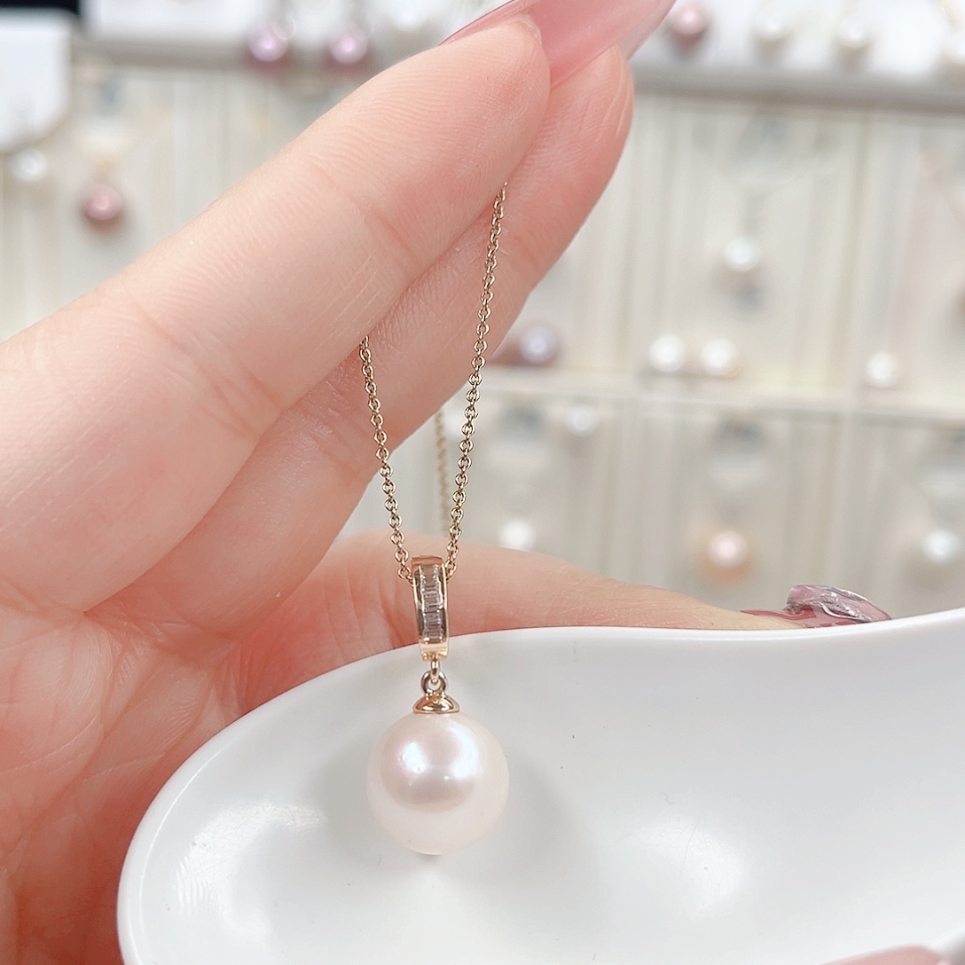 合金吊坠(赠链)淡水珍珠