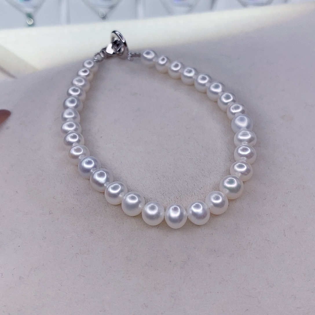 未镶嵌手串淡水珍珠