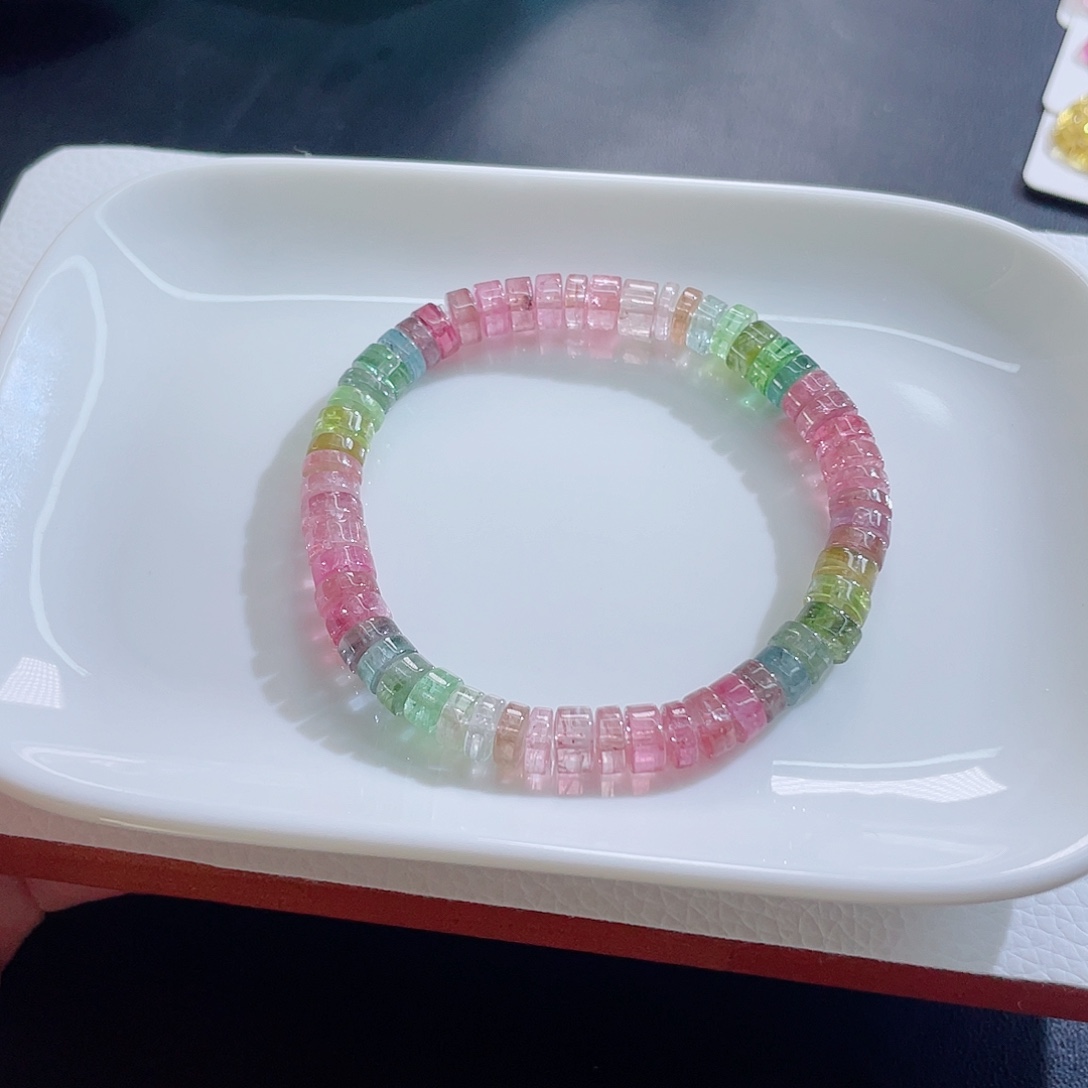 未镶嵌碧玺手链碧玺手链