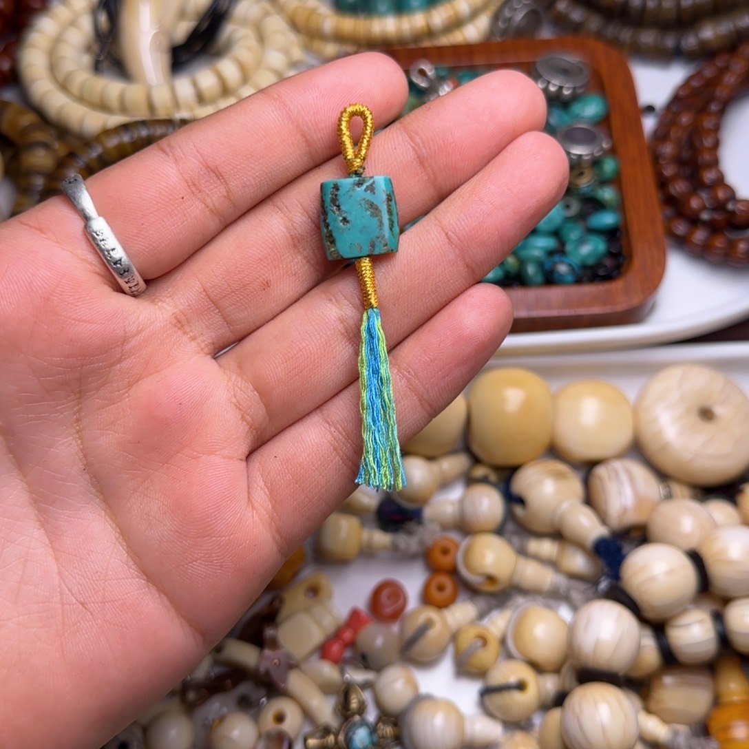 亦***文菩提籽类藏传老松小元素