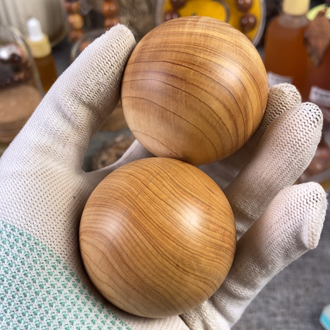 手串/手链柏木（崖柏）北太行陈化手球50微瑕