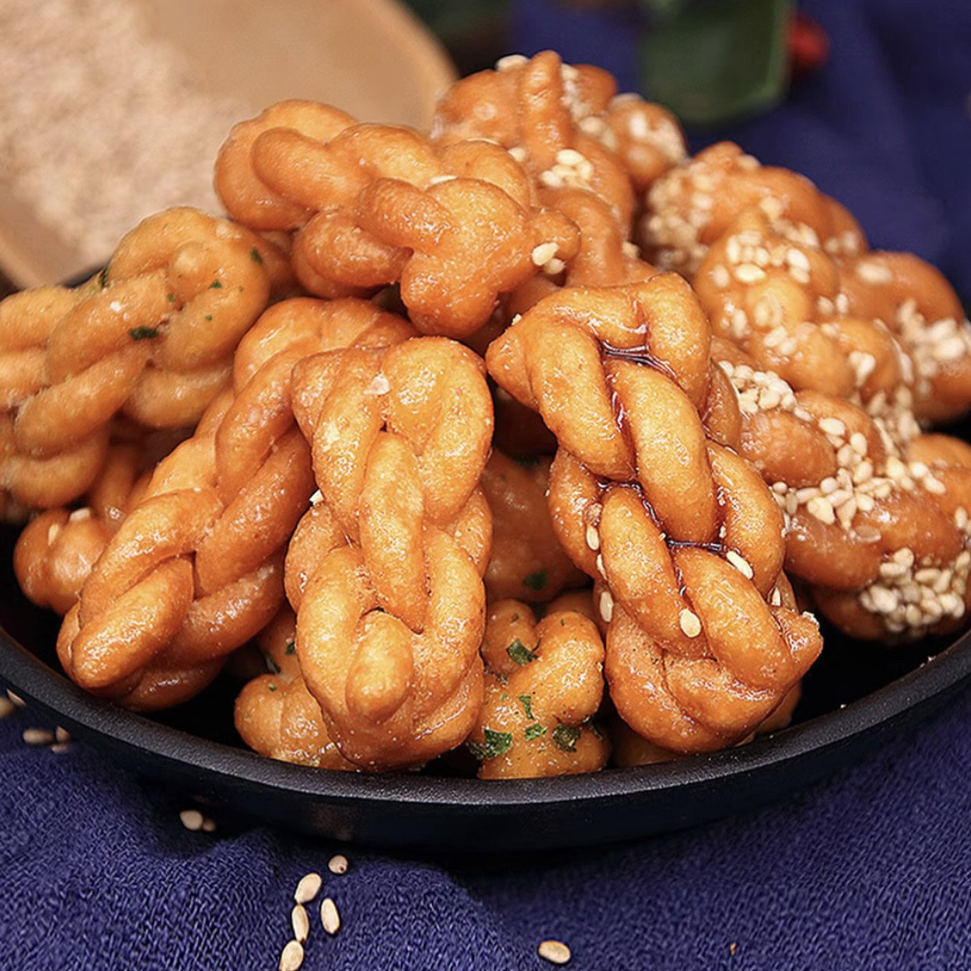 正宗特色麻花酥香酥脆追剧休闲解馋小零食