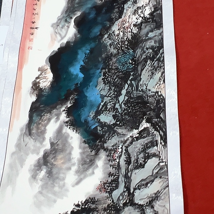 国画新年愿望希望大家身体健康快乐平安